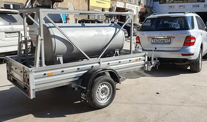 Мобильный газгольдер на прицепе купить в Алтайском крае Автономная газификация вашего дома или дачи в Алтайском крае. Предлагаем мобильные газгольдеры на прицепе для СУГ. Быстрая доставка, установка под ключ, гарантия качества. Узнайте цену на сайте!
